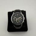 Sekonda Classique 1479 Gents Chronograph Black Dial Leather Watch Fully Tested and Working- £40.00