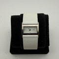 STORM Mojo 02772 White Leather Strap Rectangular Quartz Watch Fully Tested and Working- £28.00