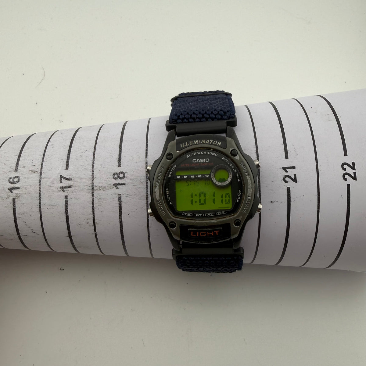 Casio W-86 3298 Illuminator Electro Luminescence Digital Watch 50M Fully Tested and Worki- £15.00