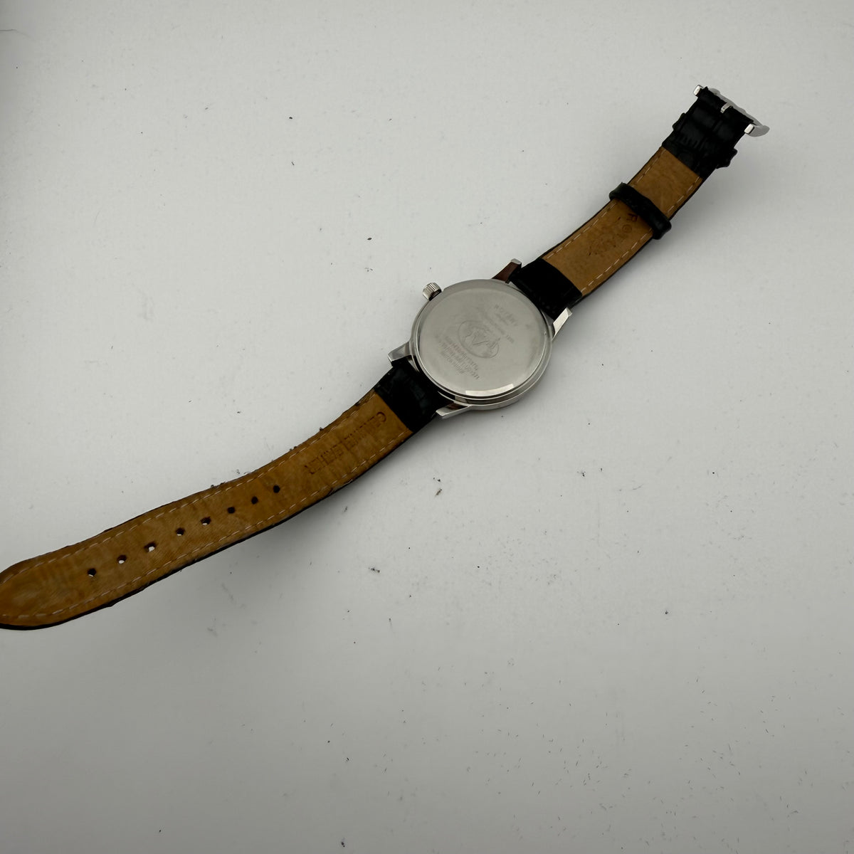 Rotary GS03439 Gents Black Dial Date Quartz Leather Watch Fully Tested and Working- £40.00
