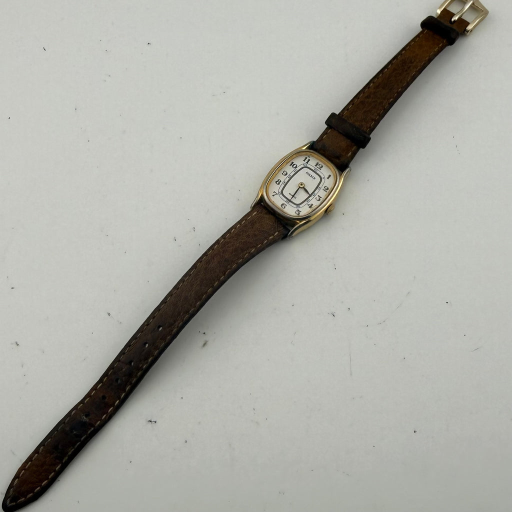 Vintage Pulsar V810-5690 Quartz Watch Gold Tone Arabic Dial Fully Tested and Working- £15.00