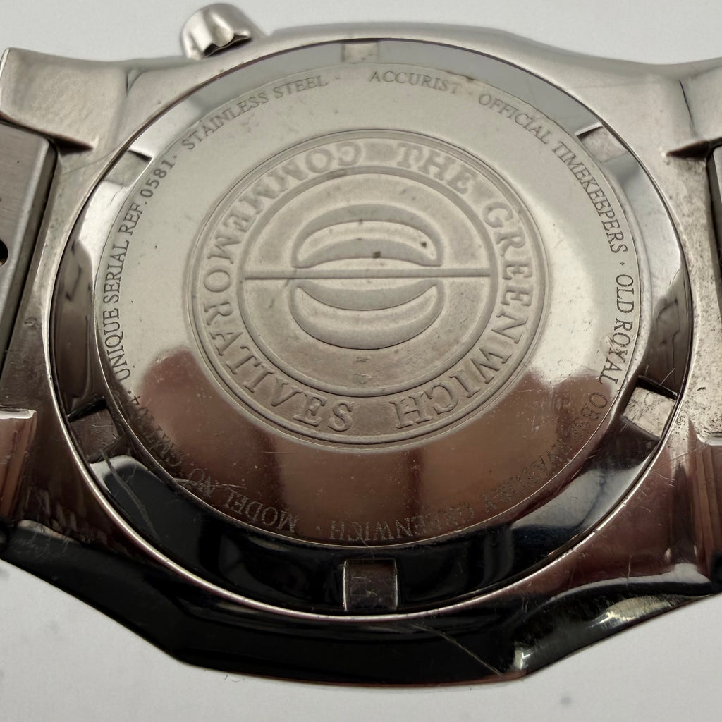 Accurist Greenwich Old Royal Observatory Multi-Function Stainless Steel Watch 40mm- £85.00