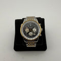 Rotary Aquaspeed Gents Two Tone Chronograph Black Dial Fully Tested and Working- £55.00