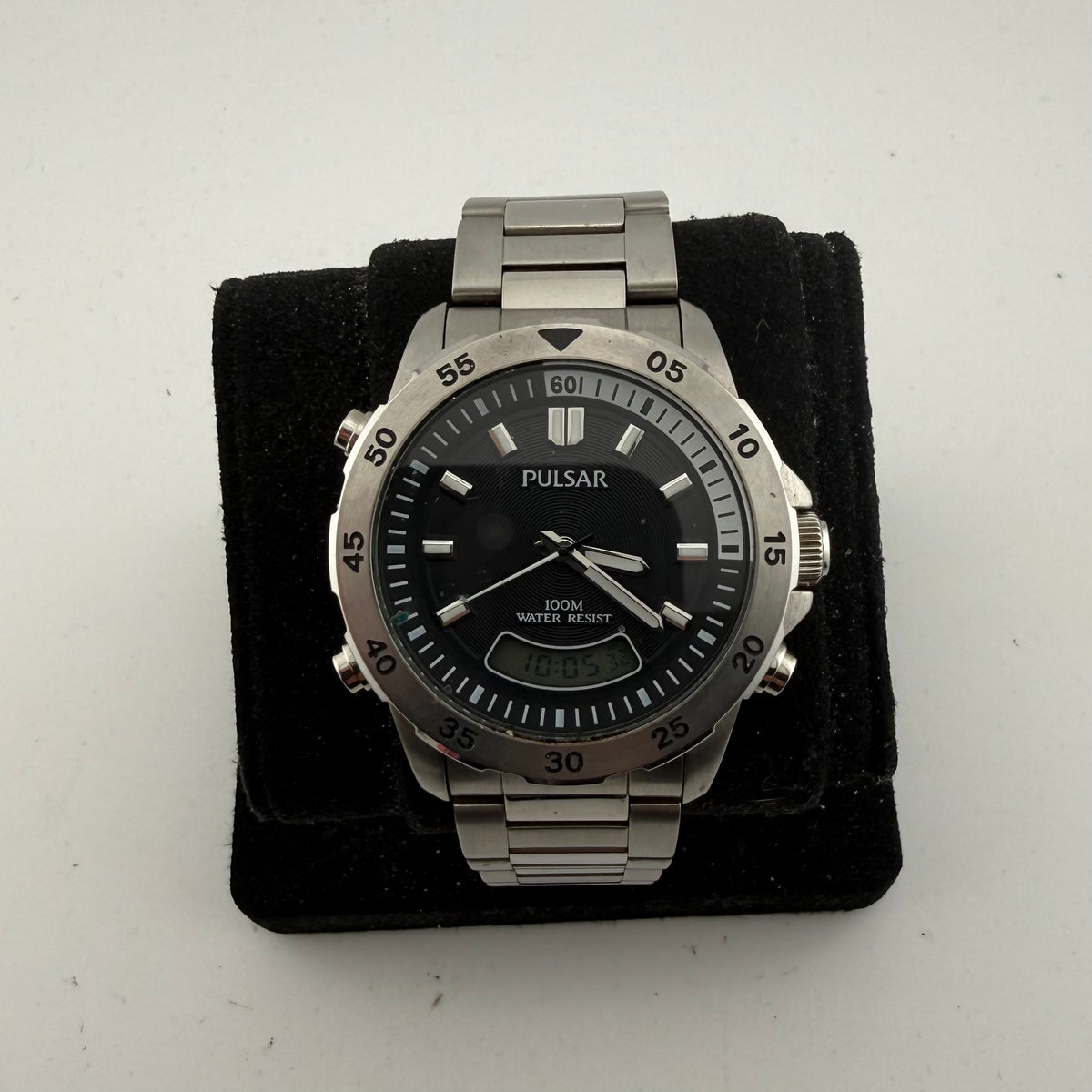 Pulsar V071-X067 Mens Ana-Digi Alarm Chronograph 100M Watch Fully Tested and Working- £45.00
