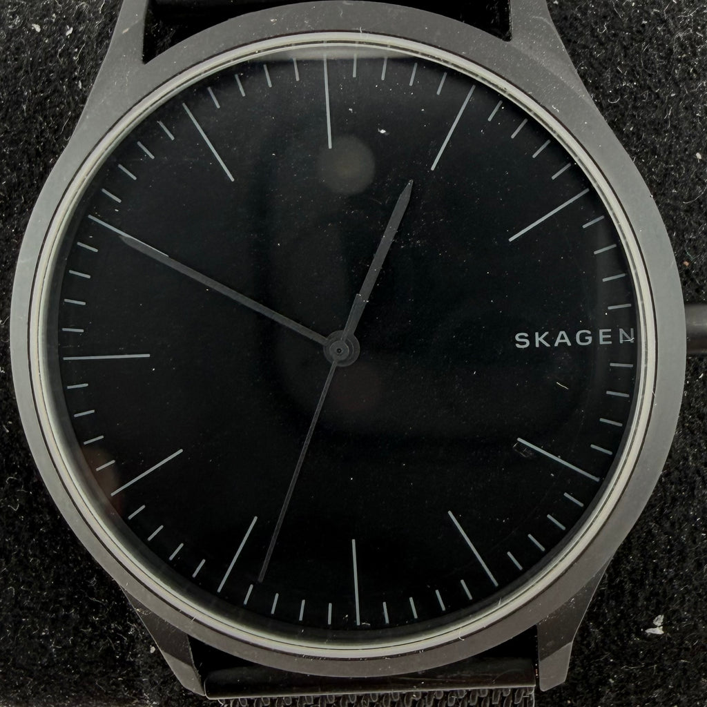 Skagen Jorn SKW6422 Black Mesh Bracelet Gents Quartz Watch 40mm Fully Tested and Working- £45.00