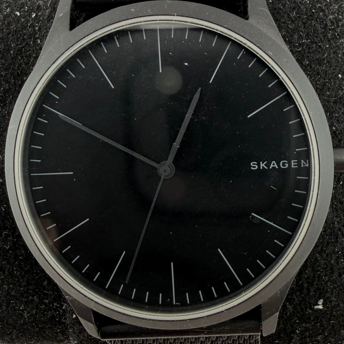 Skagen Jorn SKW6422 Black Mesh Bracelet Gents Quartz Watch 40mm Fully Tested and Working- £45.00