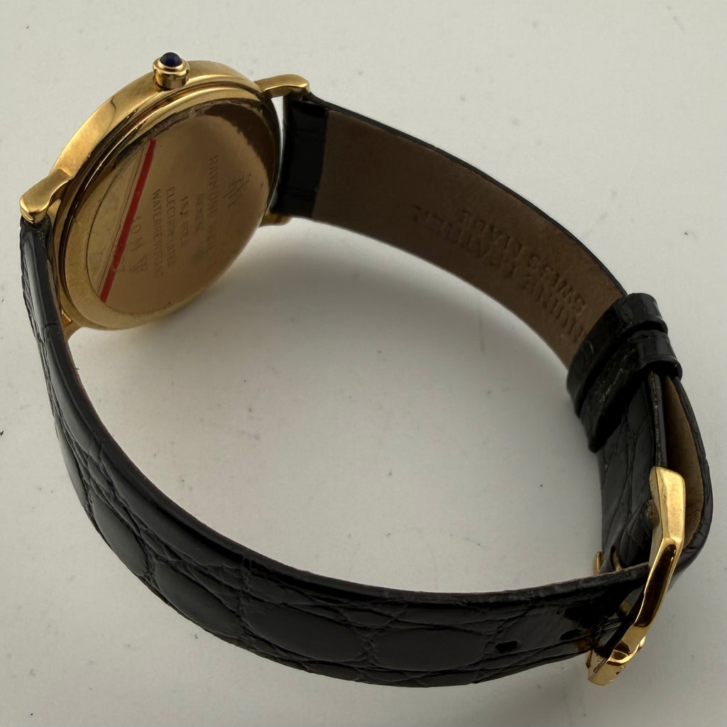 Raymond Weil Geneve 18K Gold Electroplated Swiss Gents Dress Watch Fully Tested and Working- £160.00