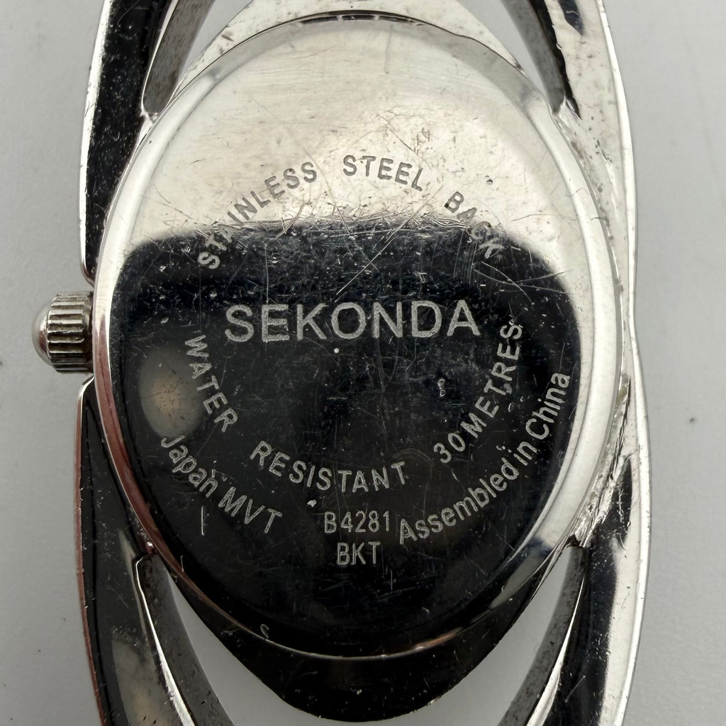 Seksy by Sekonda B4281 Ladies Crystal Set Pink Dial Bracelet Watch Fully Tested and Working- £10.00