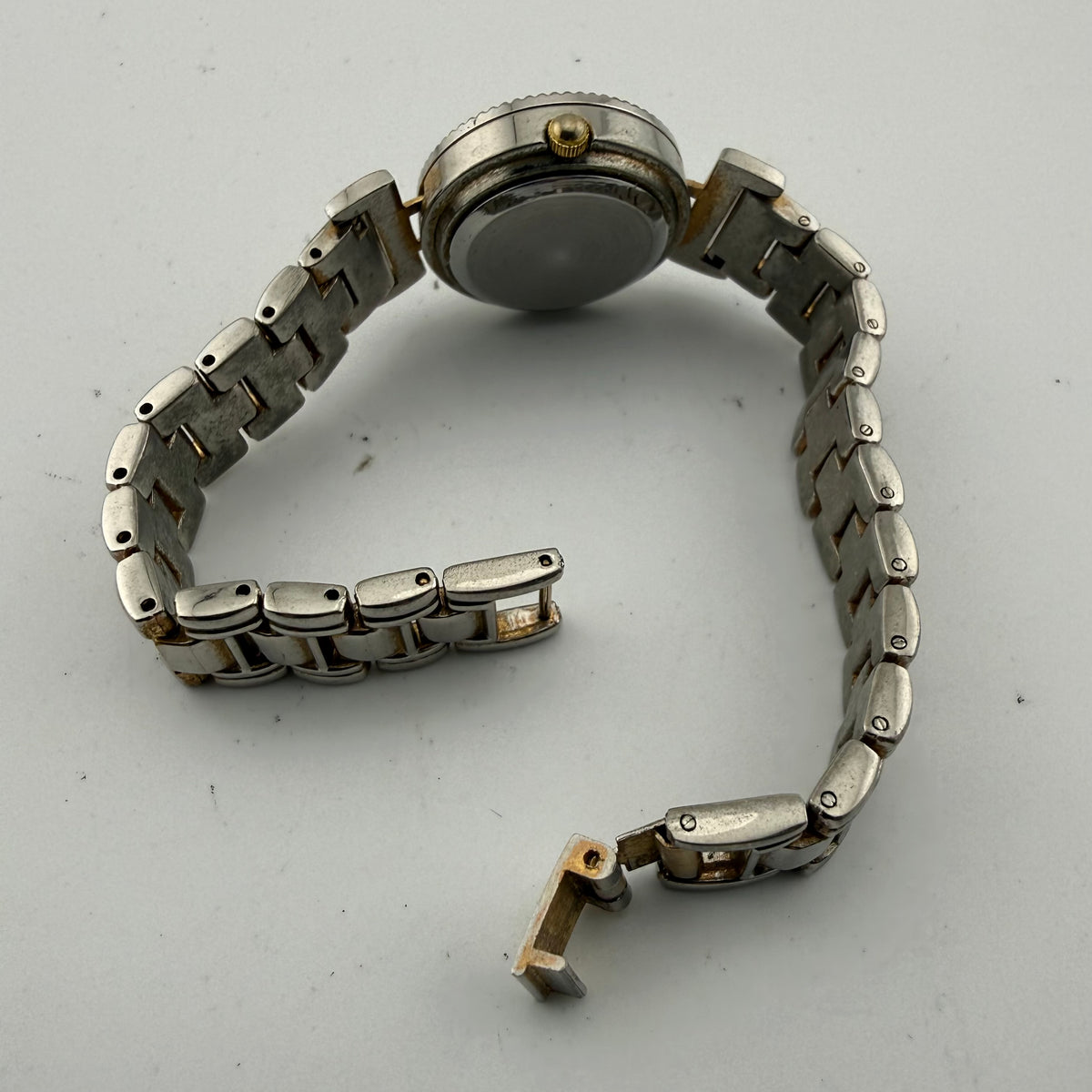 Eric Chevillard Ladies Crystal Set Quartz Bracelet Watch Fully Tested and Working- £18.00