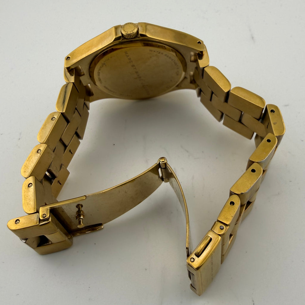 Marc by Marc Jacobs MBM3231 Gold Tone Watch 41mm (Fully Tested and Working)- £40.00