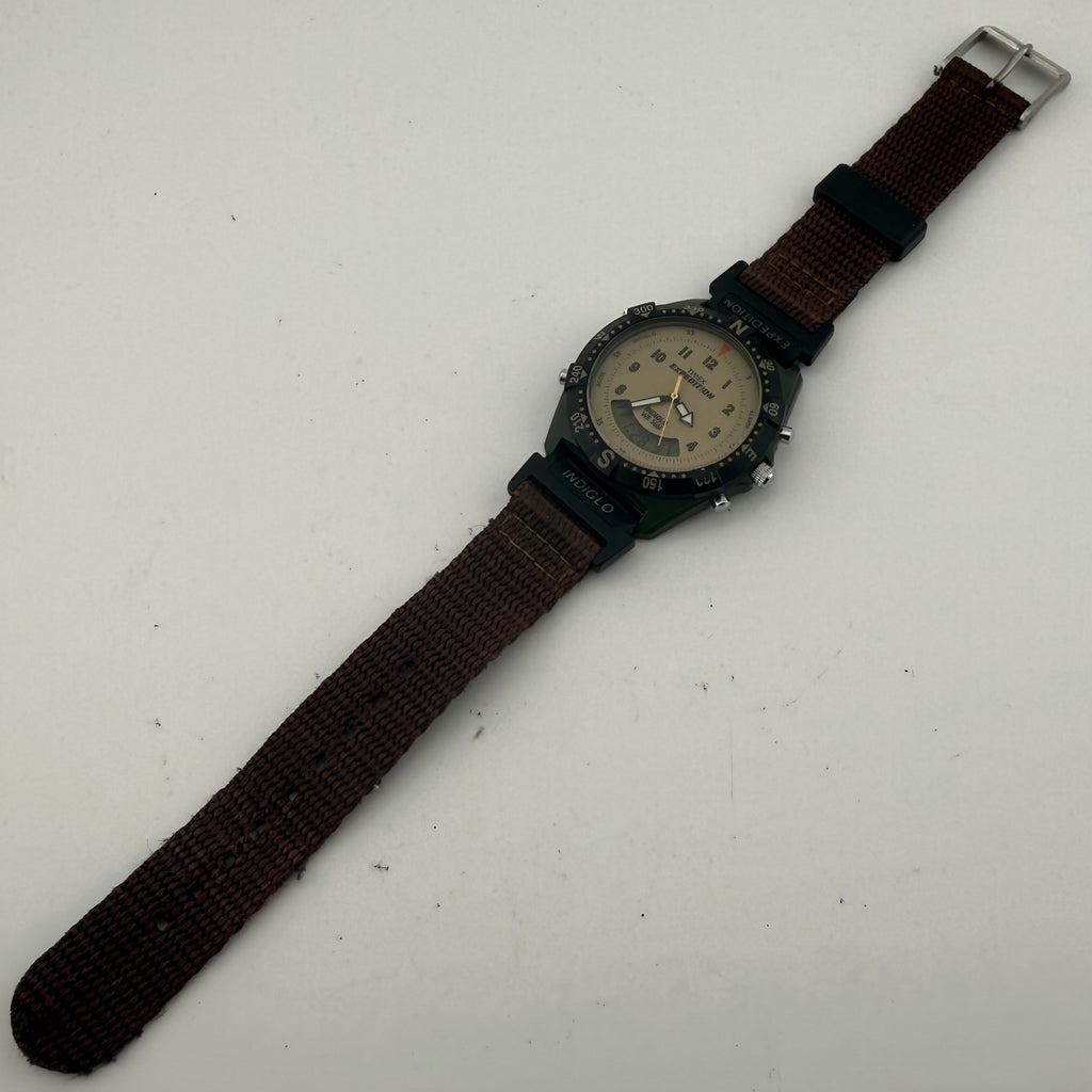 Timex Expedition Indiglo Ana-Digi Alarm WR50M Gents Watch Fully Tested and Working- £25.00