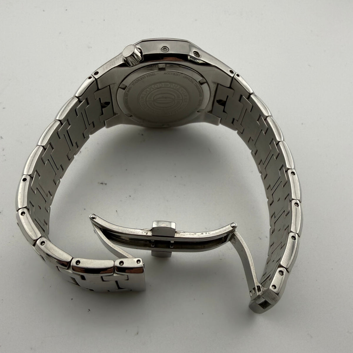 Accurist Greenwich Old Royal Observatory Multi-Function Stainless Steel Watch 40mm- £85.00