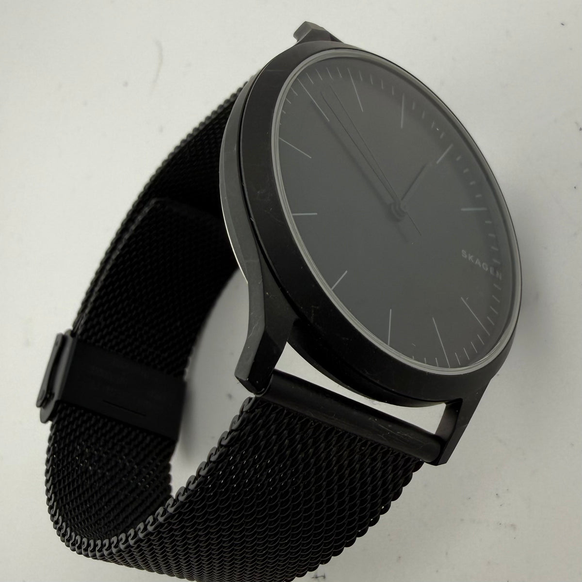 Skagen Jorn SKW6422 Black Mesh Bracelet Gents Quartz Watch 40mm Fully Tested and Working- £45.00