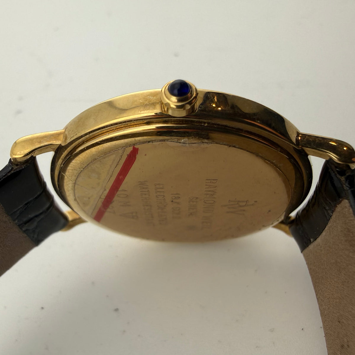 Raymond Weil Geneve 18K Gold Electroplated Swiss Gents Dress Watch Fully Tested and Working- £160.00