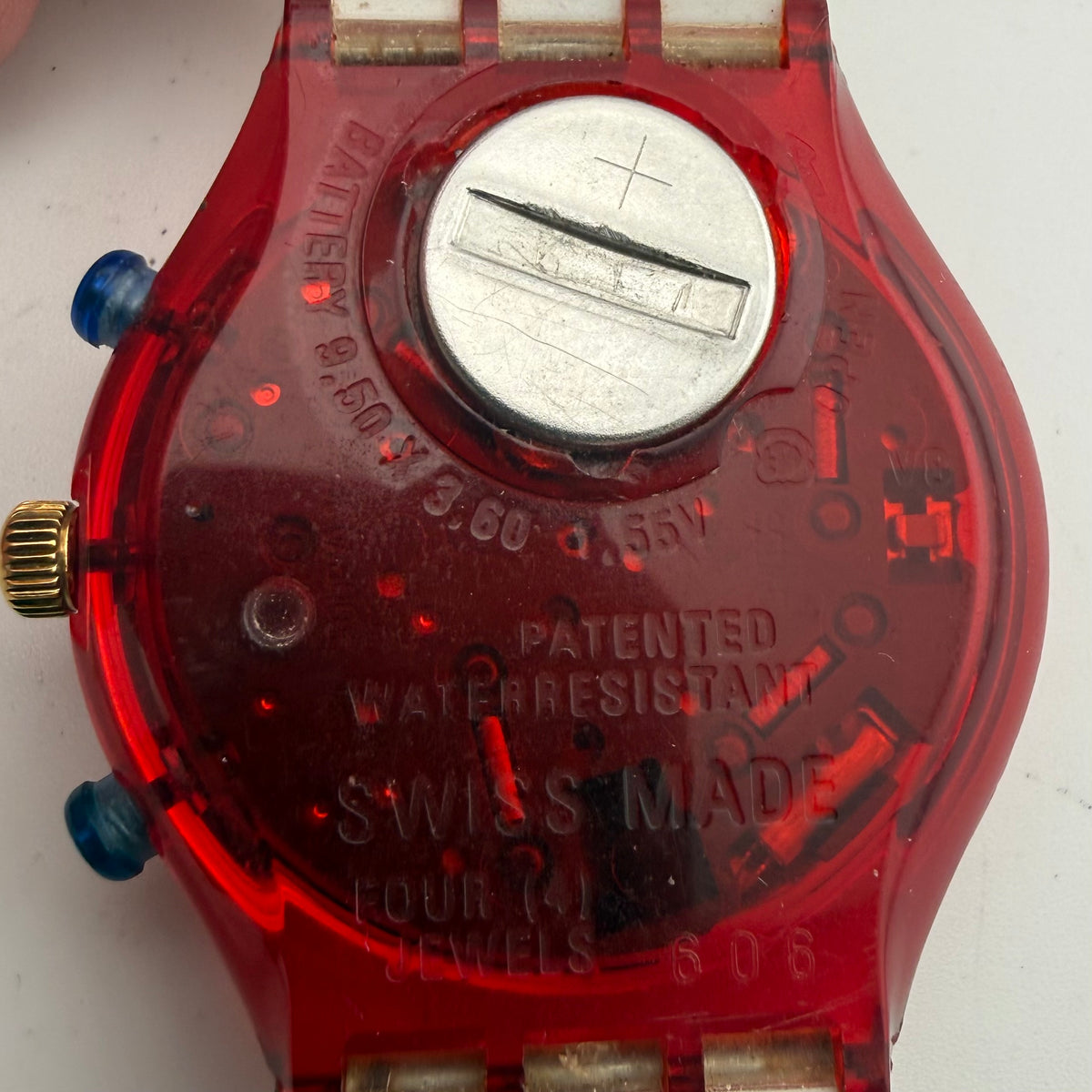 Swatch SCZ105 Daley Thompson Atlanta 1996 Olympic Chronograph Vintage Watch Fully Tested and Working- £45.00