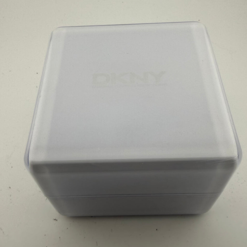 DKNY Ladies Silver Tone Crystal Set Bracelet Quartz Watch Fully Tested and Working- £35.00