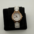 DKNY NY2251 Chambers Ladies White Ceramic Rose Gold Watch Fully Tested and Working- £25.00