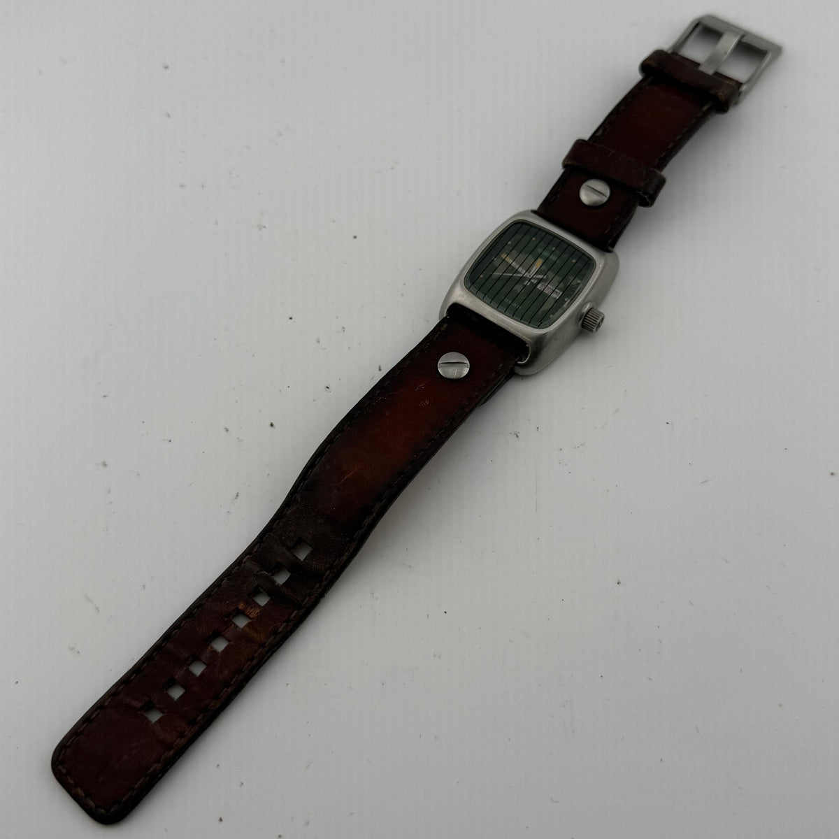 Diesel DZ-2030 Gents Green World Map Day Date Quartz Watch Fully Tested and Working- £25.00