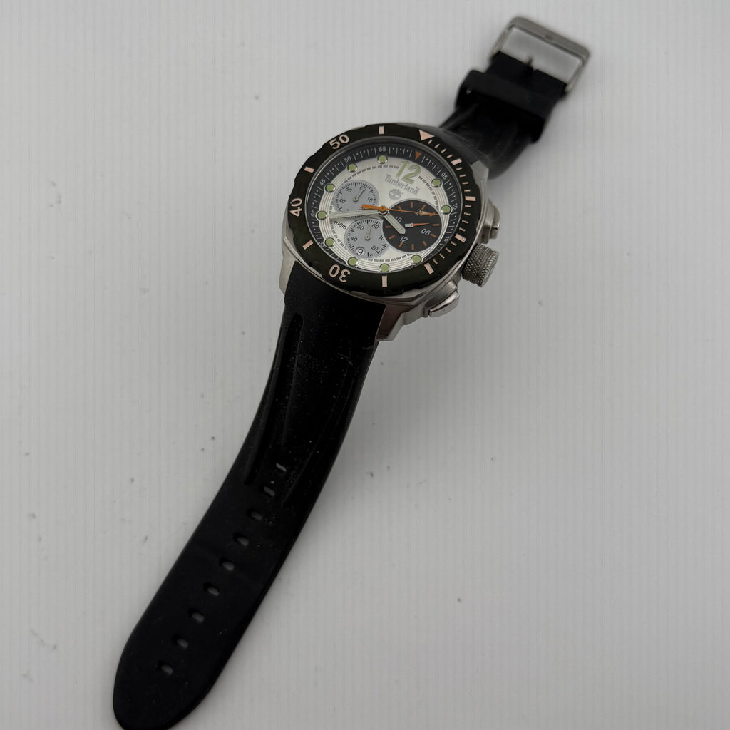 Timberland Ocean Adventure QT7429902 Chronograph 100M Stainless Steel Men’s Watch 51mm- £65.00