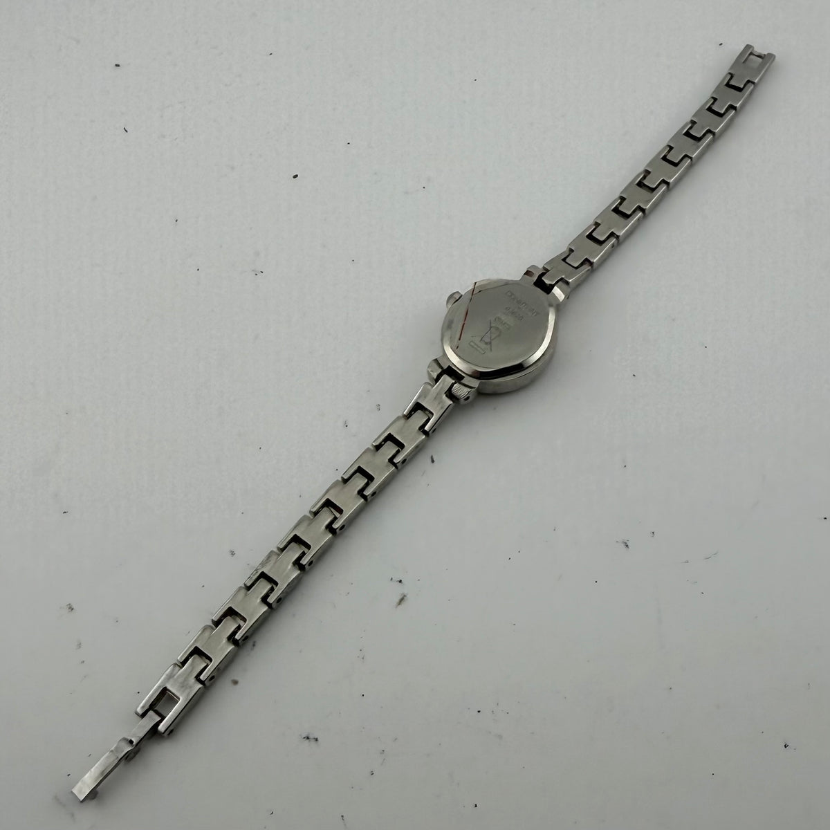Constant Ladies Silver Tone Black Dial Quartz Bracelet Watch Fully Tested and  Working- £15.00
