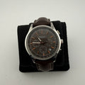 Sekonda 1490 CKX Men’s Chronograph Black Dial Brown Leather Watch 46mm (Fully Tested and working)- £35.00