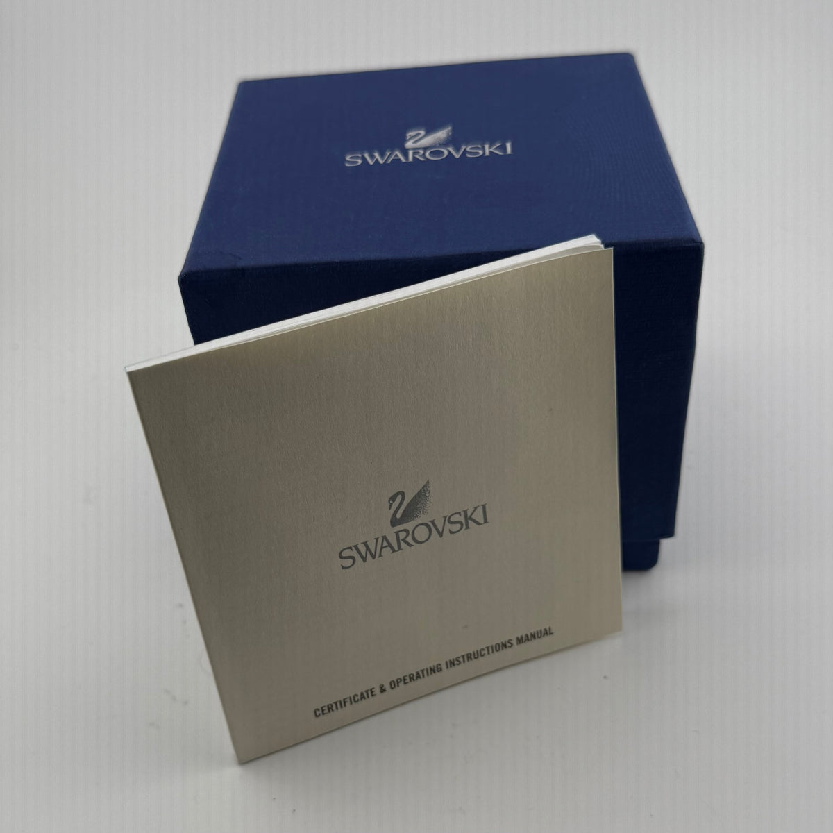 Swarovski Lovely Crystals Square 5096689 Two-Tone Swiss Watch – Boxed + Spare Links- £175.00