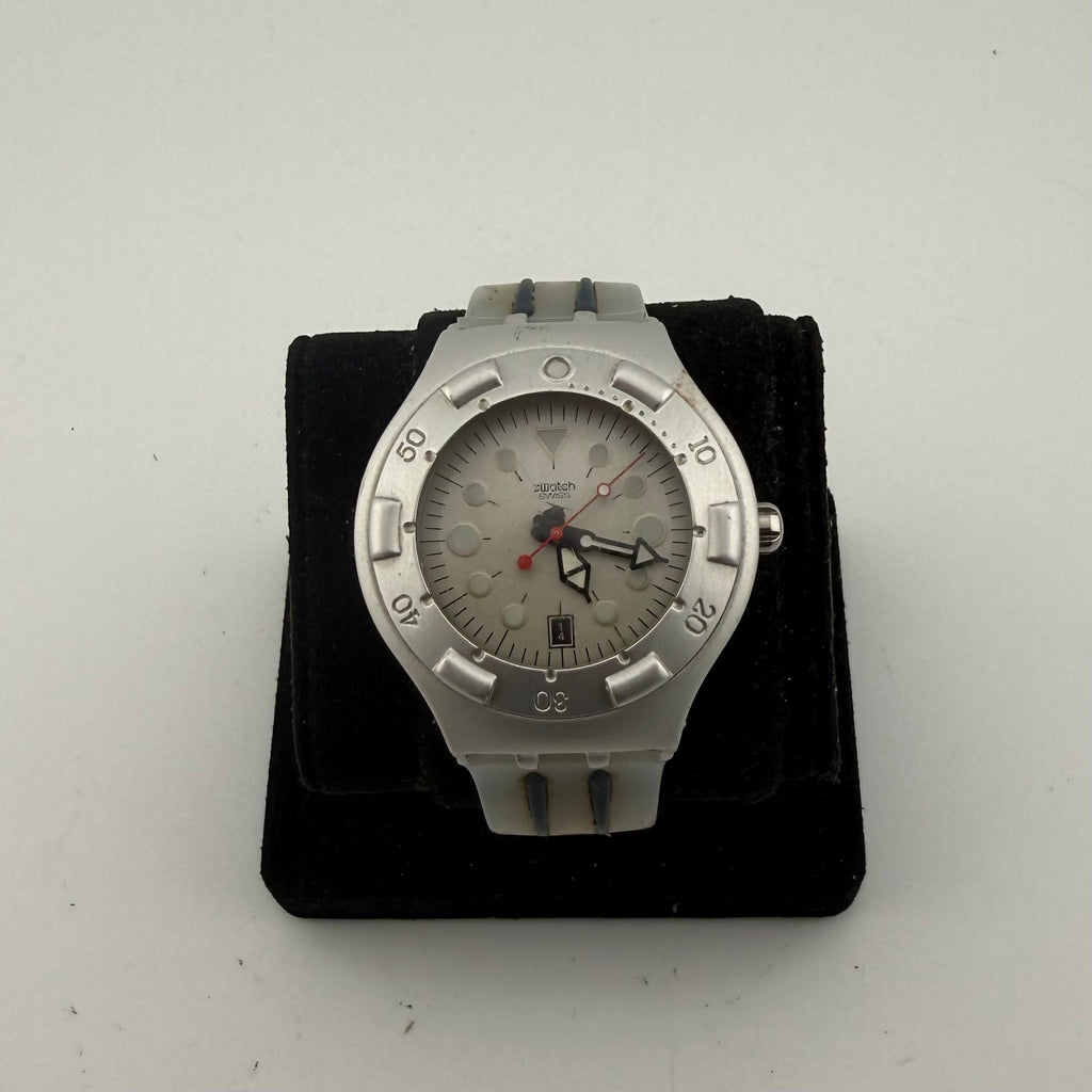 Swatch Irony Scuba 200 Aluminium Swiss Gents Watch 200M Fully Tested and Working- £50.00