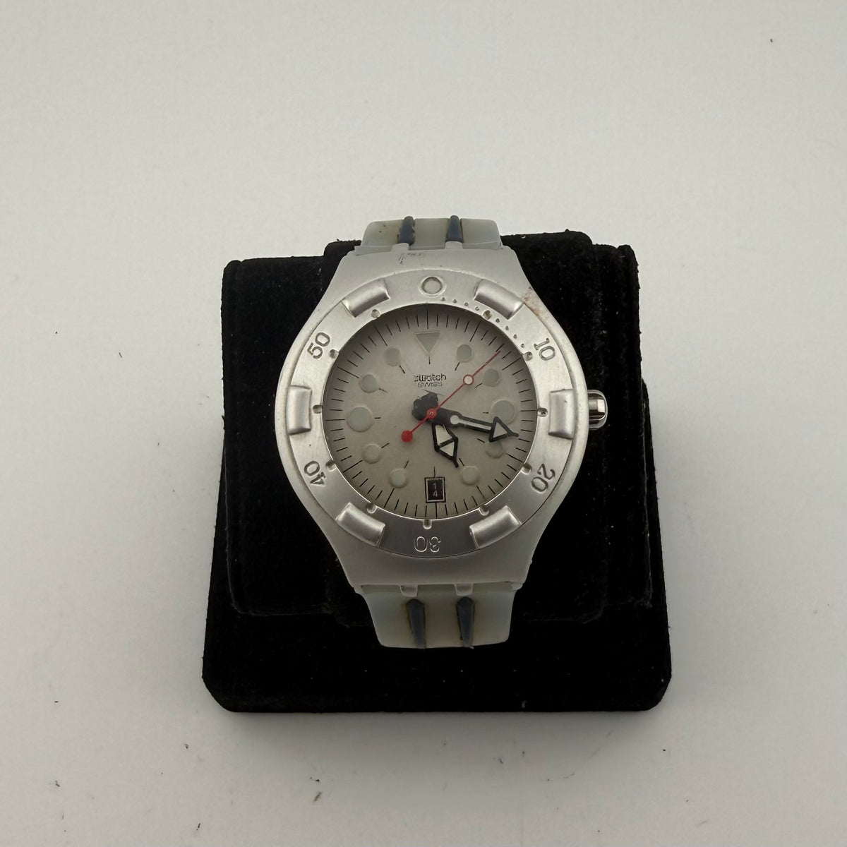 Swatch Irony Scuba 200 Aluminium Swiss Gents Watch 200M Fully Tested and Working- £50.00
