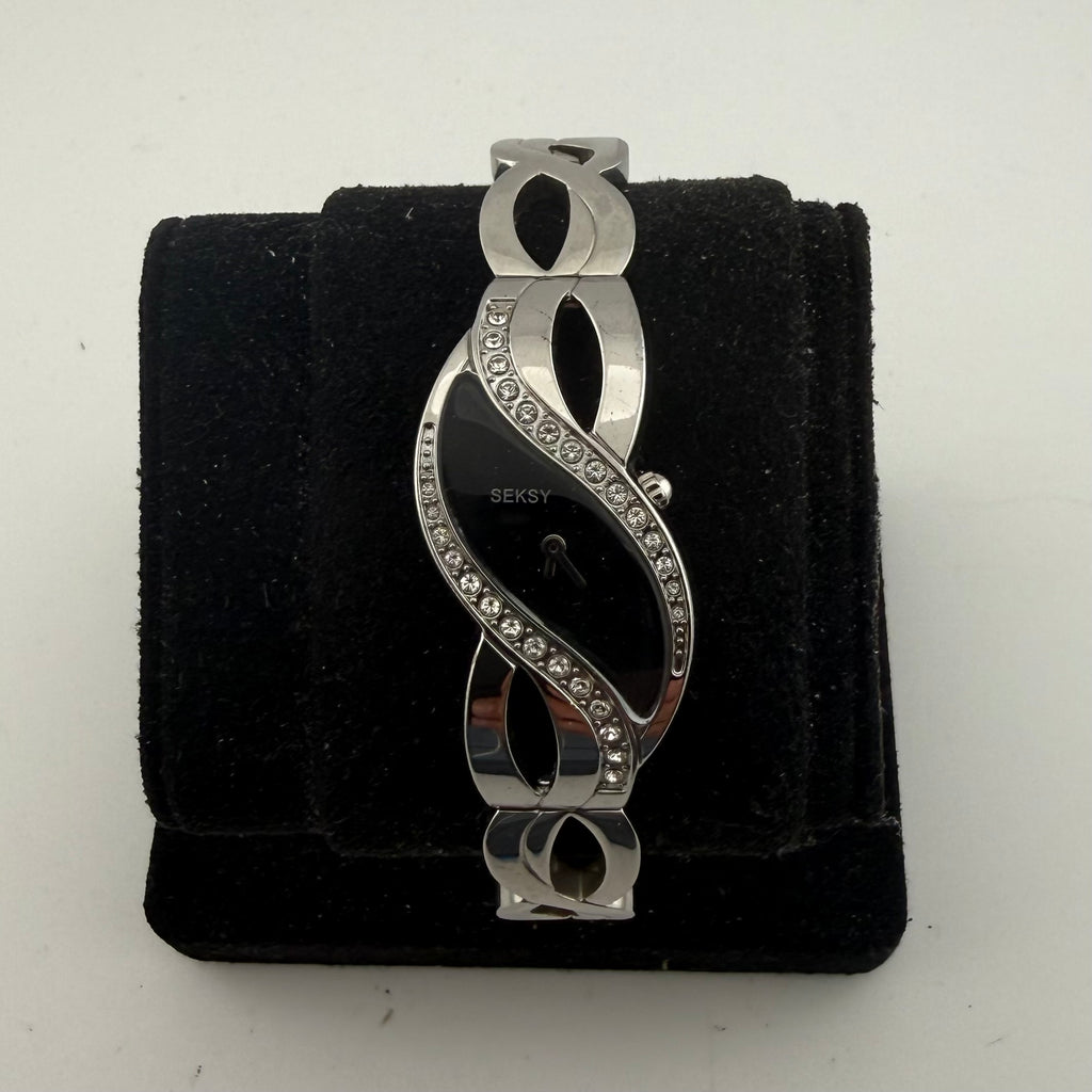 Seksy by Sekonda 4276 Eternal Flame Swarovski Crystal Ladies Watch Fully Tested an- £12.00