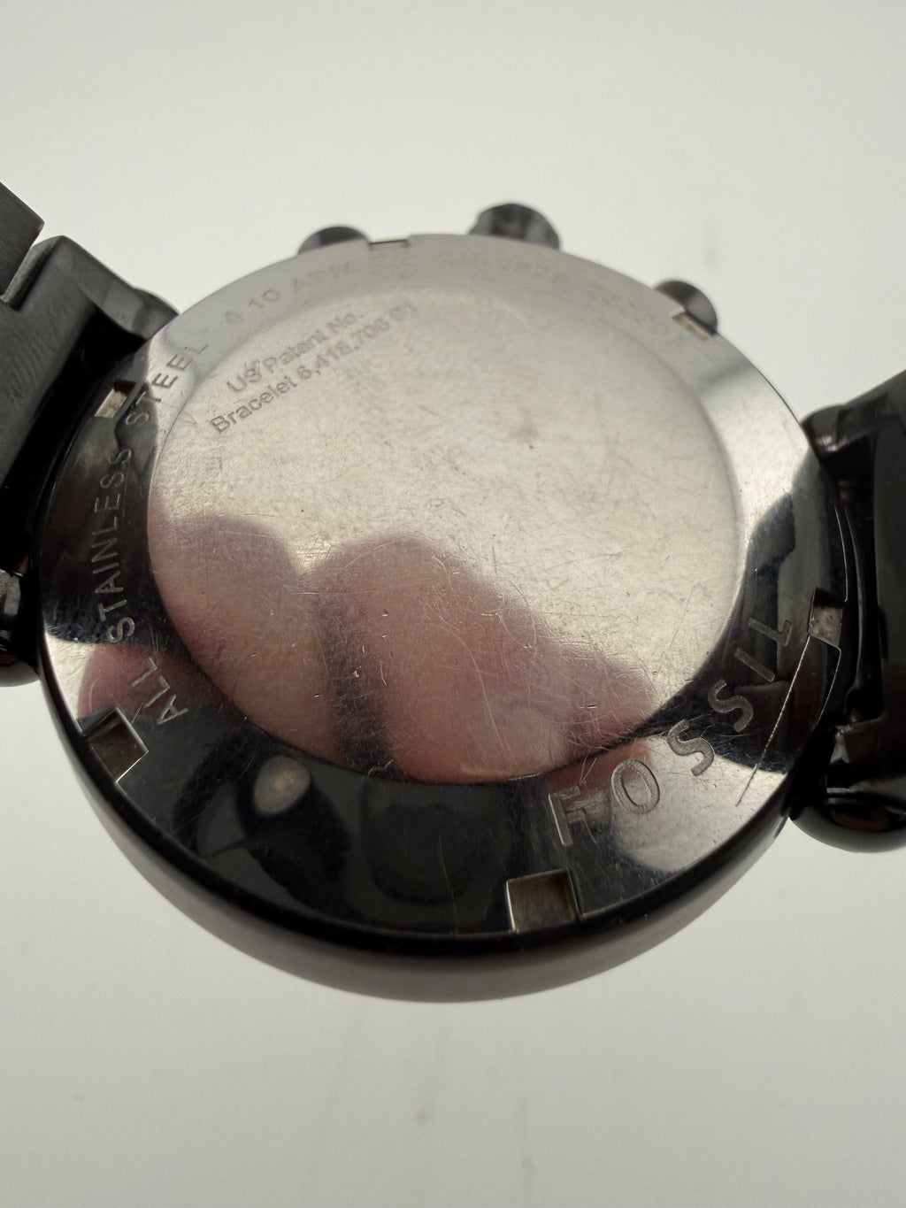 Fossil CH-2579 Black Chronograph 10 ATM Men’s Watch 43mm (Fully Tested and Working)- £25.00