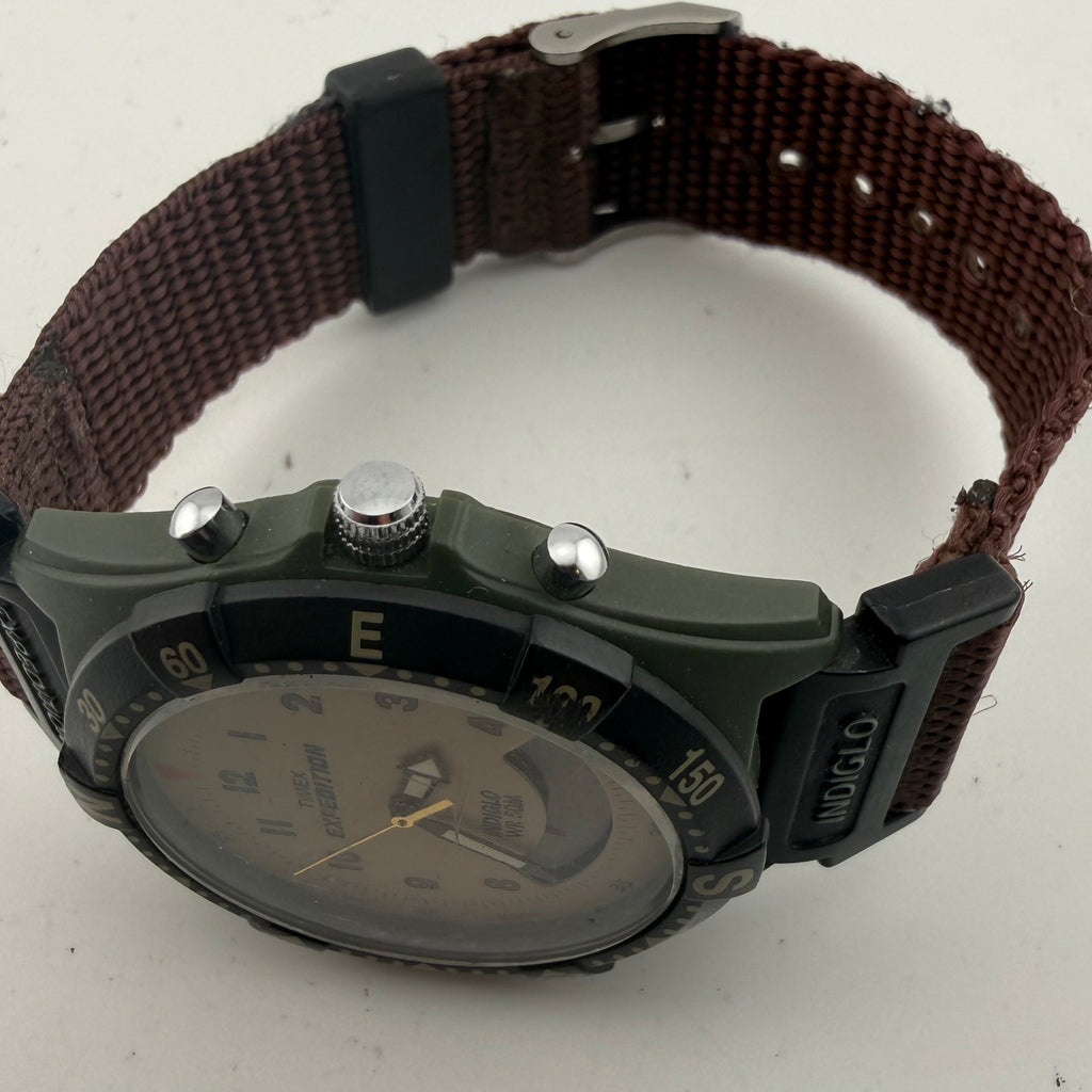 Timex Expedition Indiglo Ana-Digi Alarm WR50M Gents Watch Fully Tested and Working- £25.00
