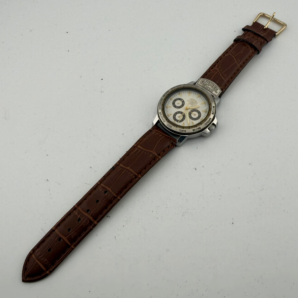 Vintage Camel Trophy GMT Multifunction 10ATM Gents Quartz Watch Fully Tested and Wor- £35.00