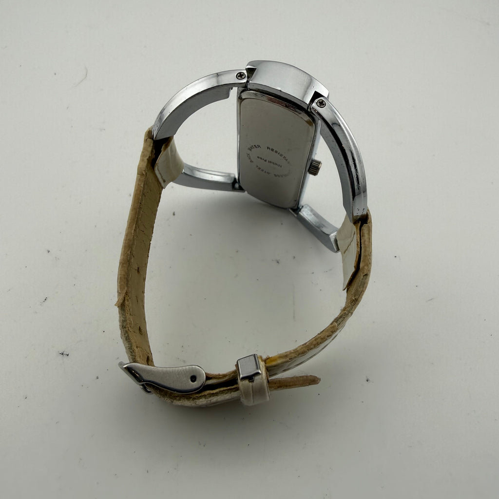 Giorgie Valentian 03888 Ladies Crystal Style Cuff Bangle Quartz Watch Fully Tested and Working