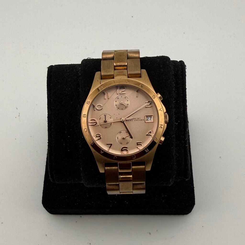 Marc by Marc Jacobs Henry MBM3074 Rose Gold Tone Chronograph Ladies Watch 39mm- £30.00