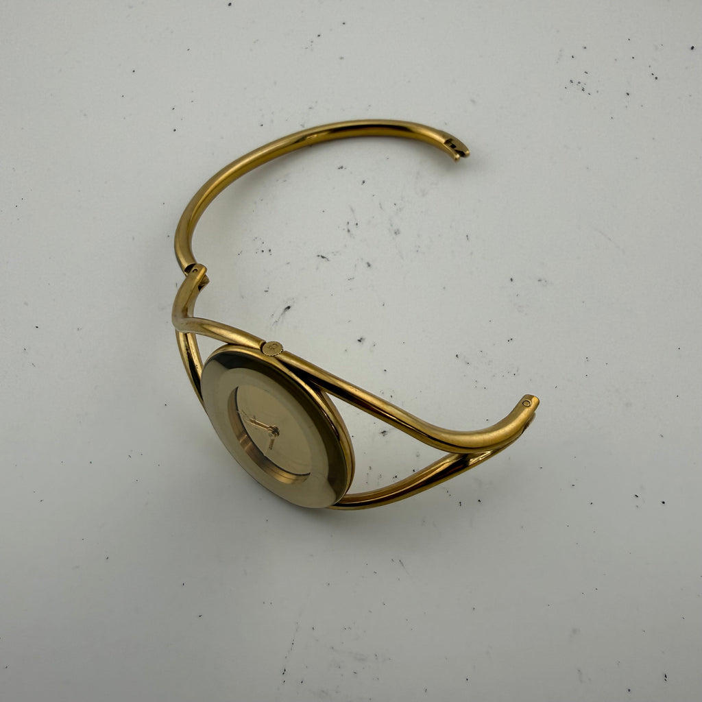 Calvin Klein CK K1A23301 Gold Bangle Ladies Swiss Watch (Fully Tested and working)- £25.00
