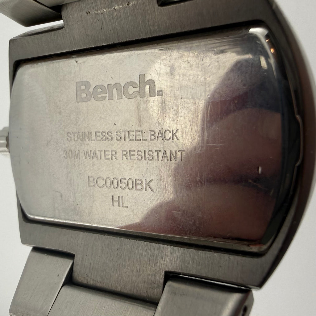 Bench BC0050BK Gents Quartz Watch Black Dial Fully Tested and Working- £30.00