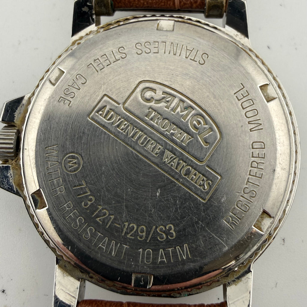 Vintage Camel Trophy GMT Multifunction 10ATM Gents Quartz Watch Fully Tested and Wor- £35.00