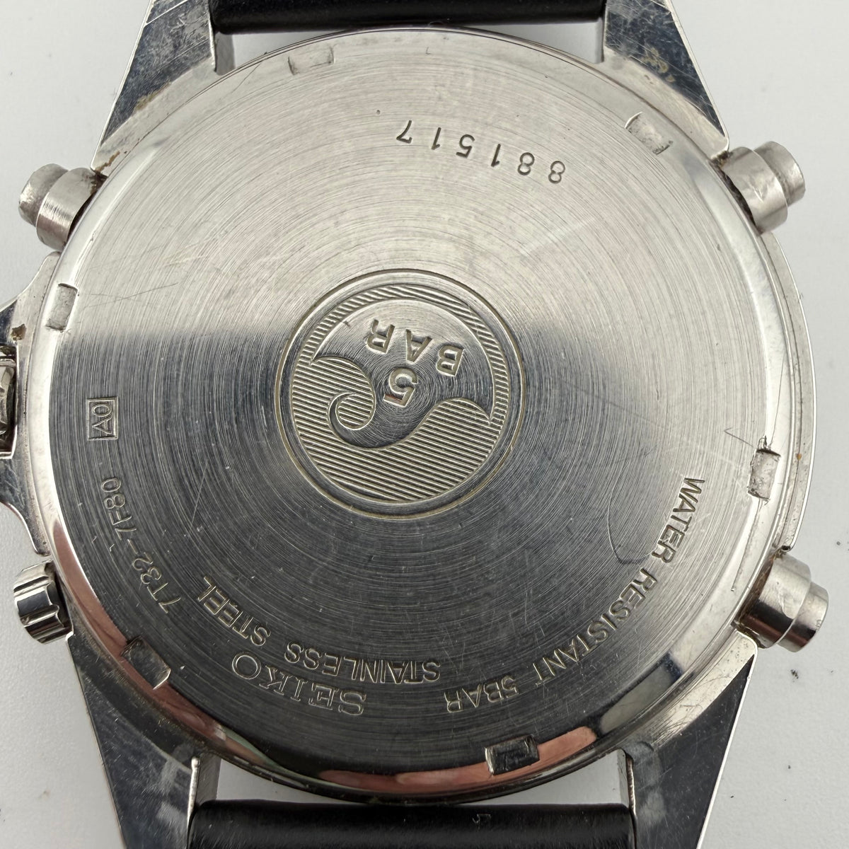 Seiko 7T32-7E80 Panda Dial Alarm Chronograph Vintage 1998 43mm Boxed(Fully Tested and Working)- £130.00