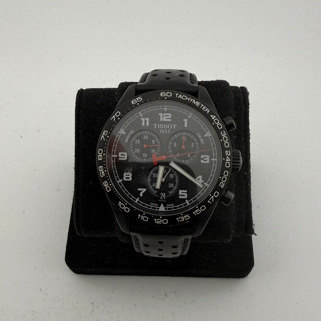 Tissot PRS 516 T131.617.36.052.00 Black PVD Chronograph 45mm Box & Manual (Fully Tested and Working0- £245.00