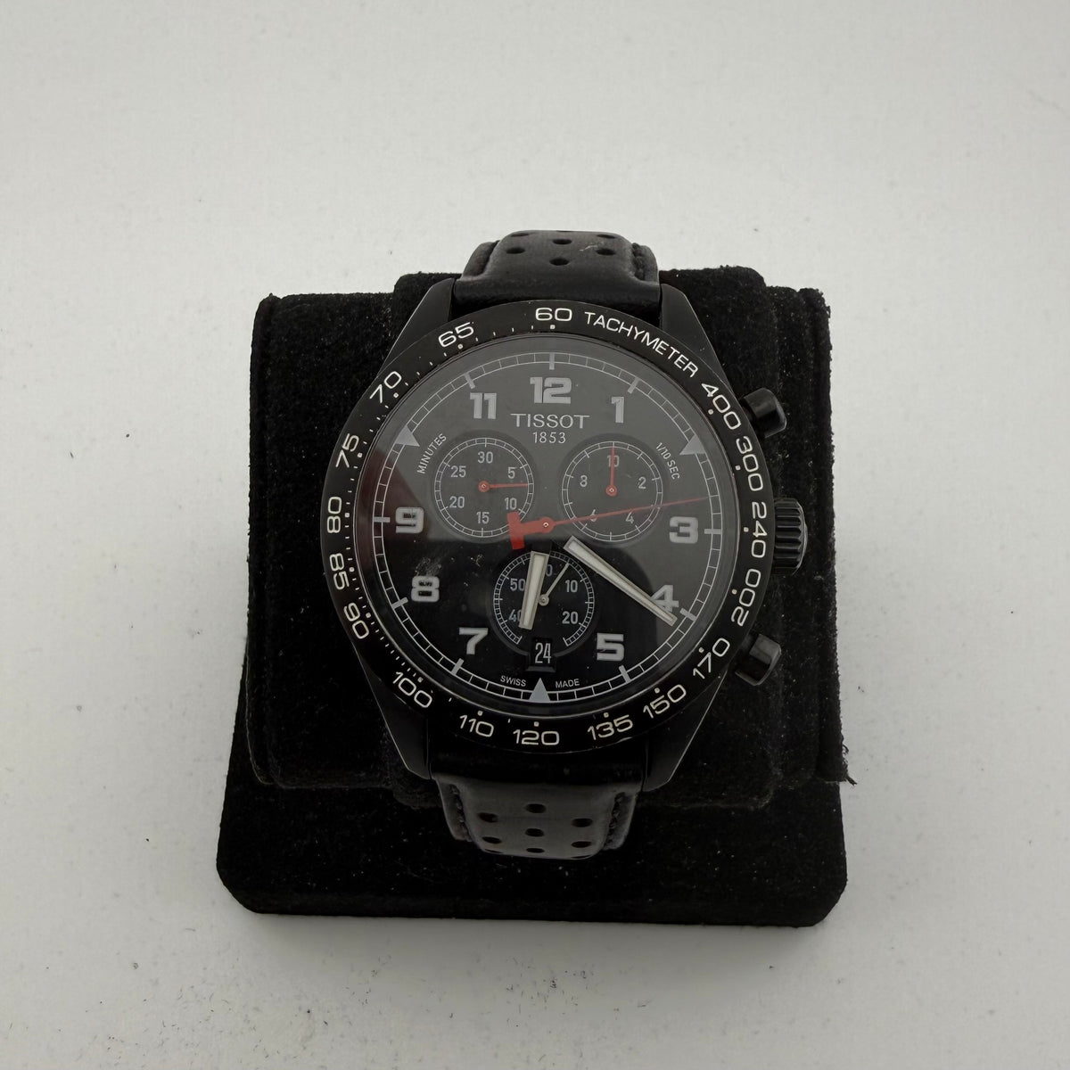 Tissot PRS 516 T131.617.36.052.00 Black PVD Chronograph 45mm Box & Manual (Fully Tested and Working0- £245.00