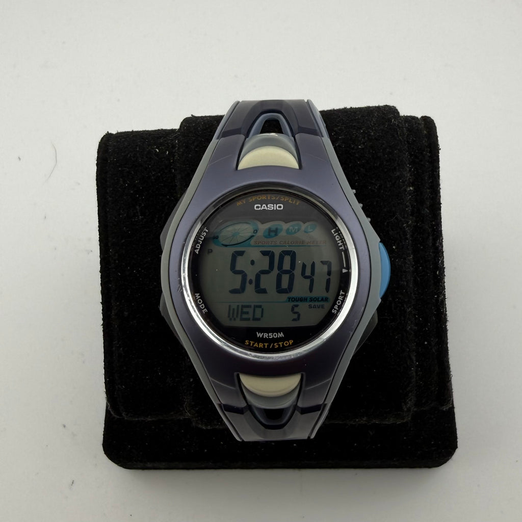 Casio STR-500 Tough Solar Sports Calorie Meter Digital Watch Module 2802 Fully Tested and Working