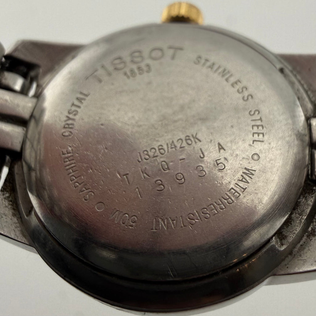 Tissot PR50 J326/426K Ladies Two Tone Swiss Quartz Date Watch Fully Tested and Working - £40.00