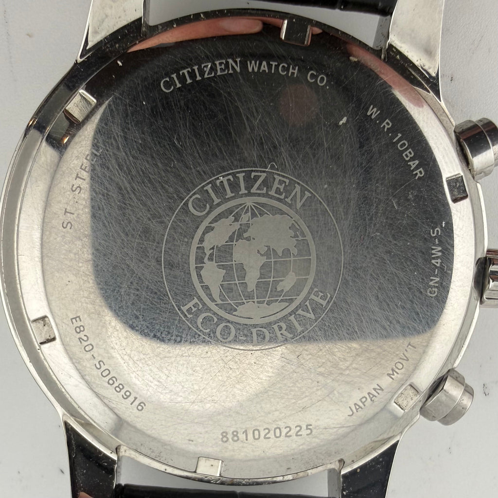 Citizen Eco-Drive E820 Perpetual Calendar Chronograph Alarm Gents Watch Fully Tested and Working - £140.00