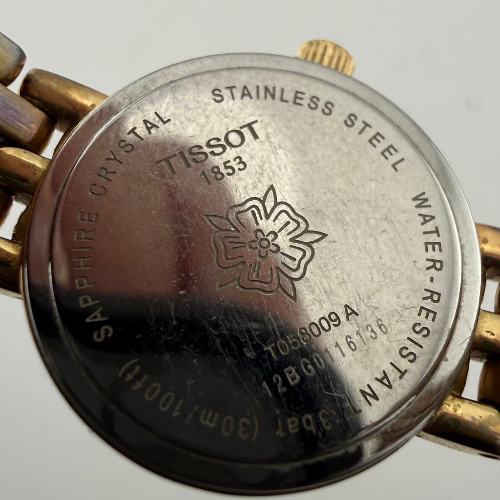 Tissot 1853 Ladies Gold Tone Swiss Made Quartz Bracelet Watch T083009A Fully Tested and  Working- £40.00
