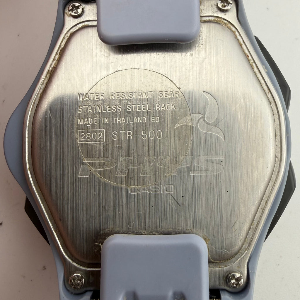 Casio STR-500 Tough Solar Sports Calorie Meter Digital Watch Module 2802 Fully Tested and Working