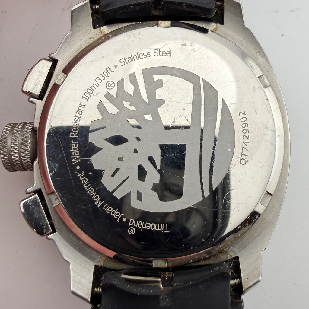 Timberland Ocean Adventure QT7429902 Chronograph 100M Stainless Steel Men’s Watch 51mm- £65.00