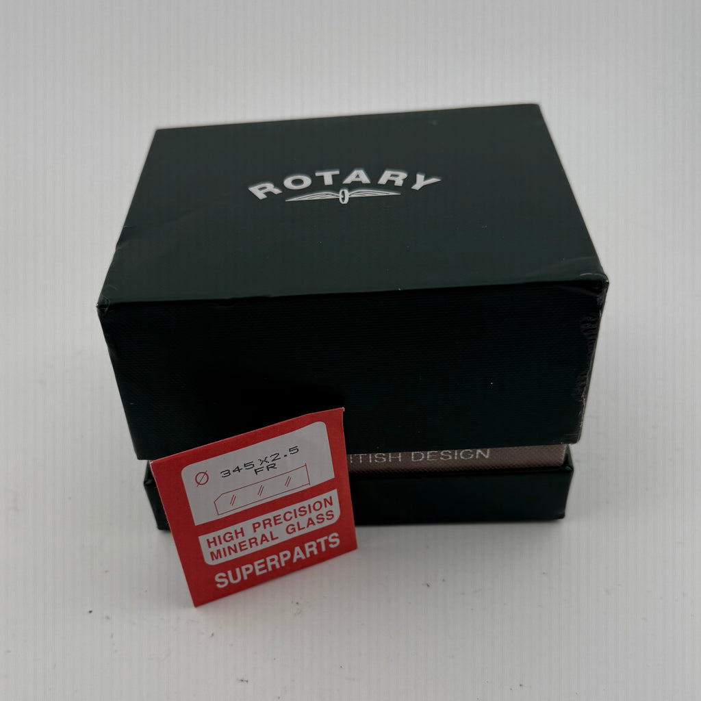 Rotary GS03630/04 Automatic Skeleton Watch Black Rose Gold – Fully Serviced Boxed- £150.00