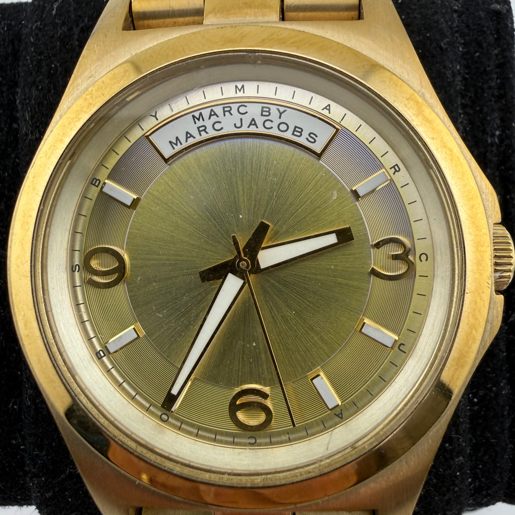 Marc by Marc Jacobs MBM3231 Gold Tone Watch 41mm (Fully Tested and Working)- £40.00