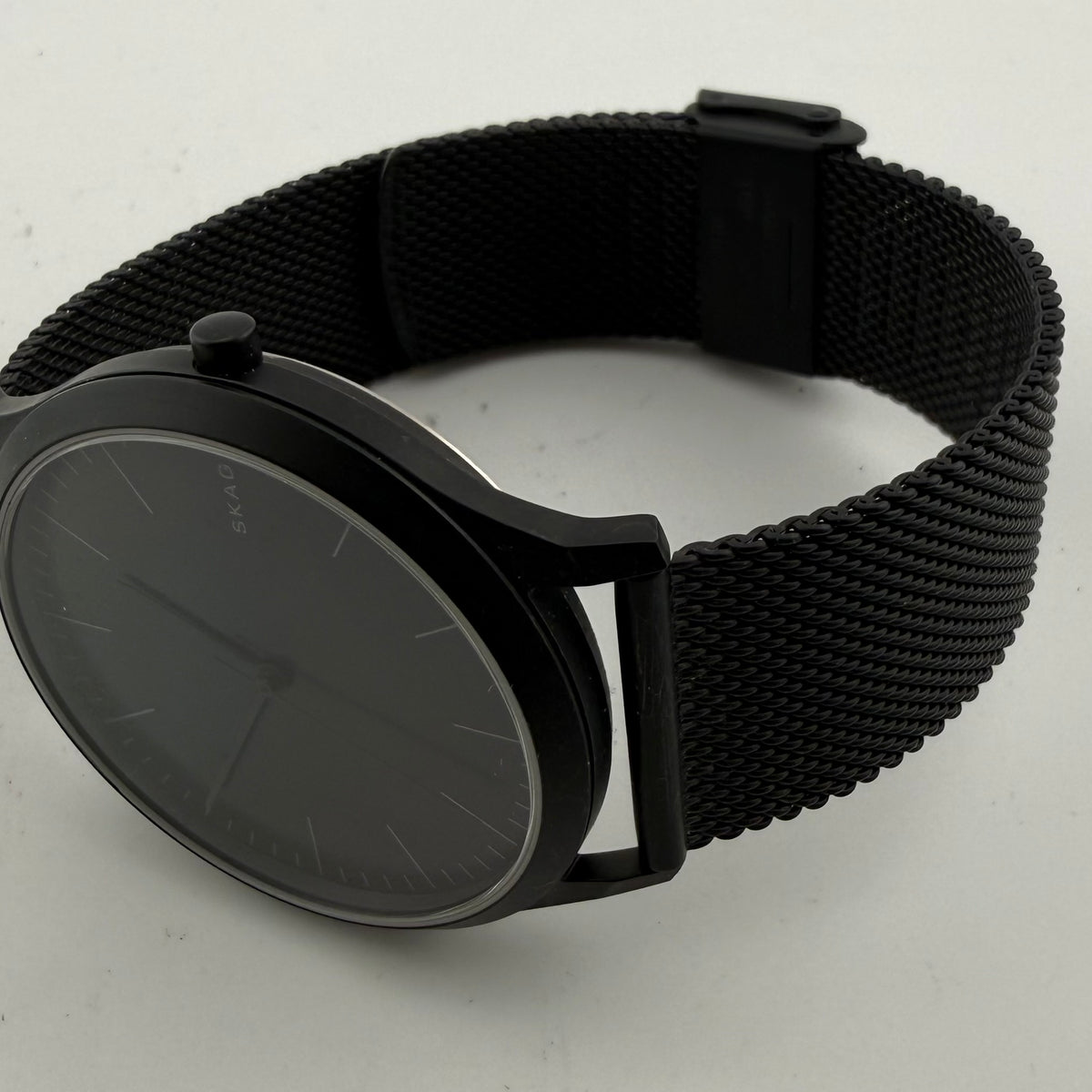 Skagen Jorn SKW6422 Black Mesh Bracelet Gents Quartz Watch 40mm Fully Tested and Working- £45.00