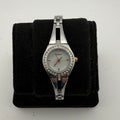 Sekonda 2004 AHT Ladies Crystal Set Silver Tone Quartz Watch Fully Tested and Working- £15.00